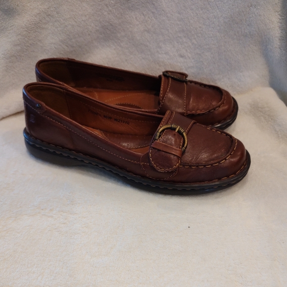 Born leather buckle loafers size 7.5 - Picture 2 of 9